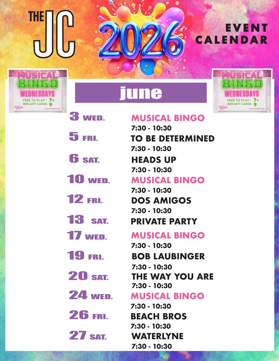 Jockey Club entertainment June 2026