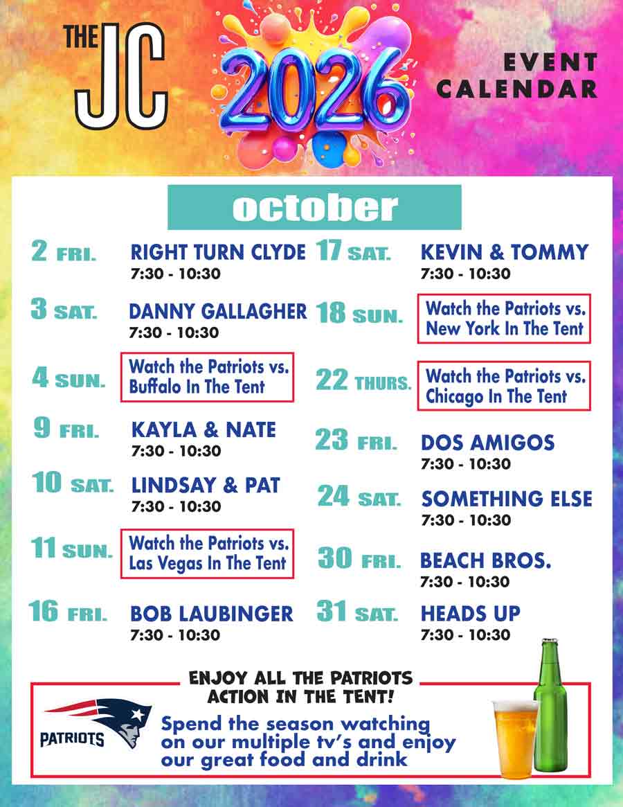 October bands at Jockey Club